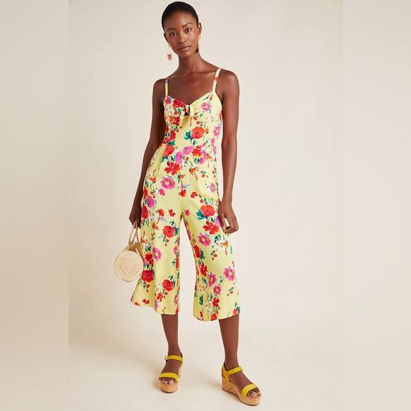 Yumi Kim Milan Floral Jumpsuit M NWT - Picture 1 of 10